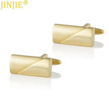 Men's Classic Metal Cufflink - Wedding Jewelry