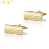 Men's Classic Metal Cufflink - Wedding Jewelry