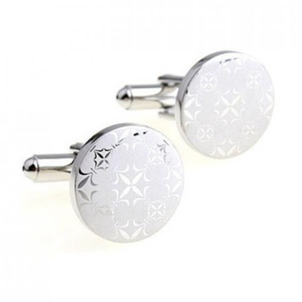 TZG09288 Laser Cufflink 1 Pair