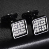 MeMolissa High Copper Square Cuff French Shirts Cufflinks