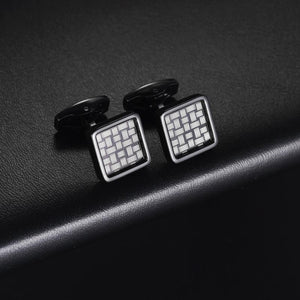 MeMolissa High Copper Square Cuff French Shirts Cufflinks