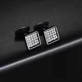 MeMolissa High Copper Square Cuff French Shirts Cufflinks