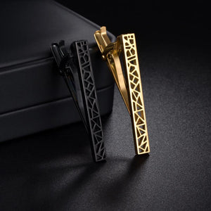 Silver Tie Clip for Men Business Wedding Ceremony