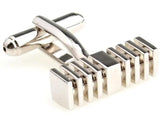 Copper Bar Cuff Links for Men