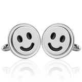 Tide Smiley Face Business Men's Shirt Cufflinks
