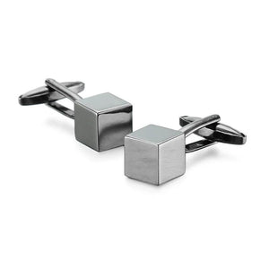 French Shirt Classic Men's Jewelry Cube Cufflinks for Mens