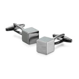 French Shirt Classic Men's Jewelry Cube Cufflinks for Mens