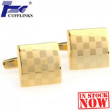Elegant Laser Cufflink Cuff Link 2 Pair Set