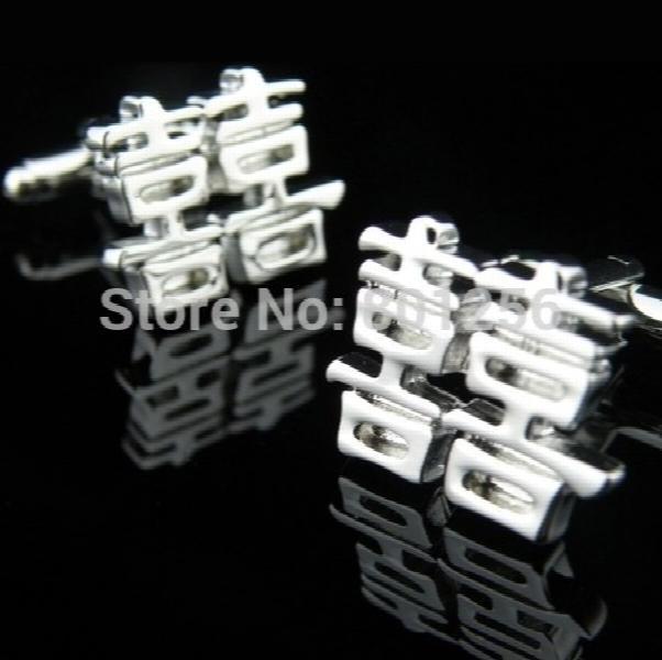 Chinese Double Happiness Silver Cufflinks Wholesale & Retail