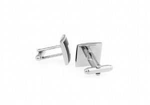 Copper Cuff Links Square Paint Style