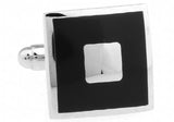Copper Cuff Links Square Paint Style