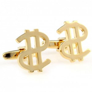 5 Styles Metal Cufflink Cuff Link Set