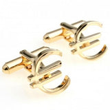 5 Styles Metal Cufflink Cuff Link Set