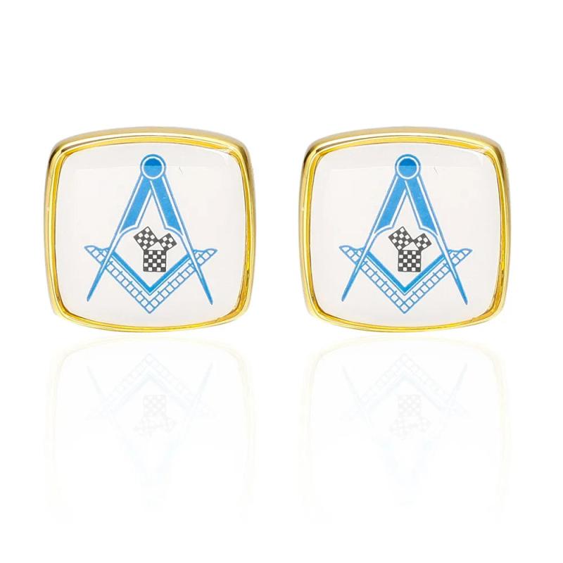 Golden Cufflink High Men's French Shirt Cuff links Wedding Favors