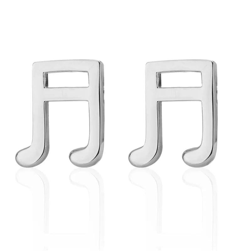 Men's Silvery Music Cufflinks High Lawyer Groom Wedding Cufflinks