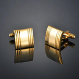 Cuff Links For Men Geometric Copper Cufflinks Jewelry