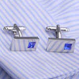Crystal Cufflinks Button Gemelos Men Jewelry AAA Crystal Cu...