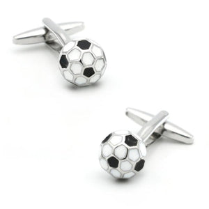 iGame Football Cuff Links Brass Material 3D Football Cufflinks