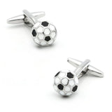 iGame Football Cuff Links Brass Material 3D Football Cufflinks