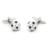 iGame Football Cuff Links Brass Material 3D Football Cufflinks