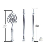 Metal Stand DIY 3-Layer Fruit Plate Snack Stand for Resin Mold Art