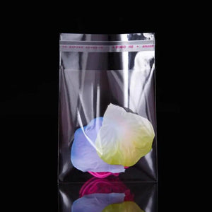 Small Self Adhesive Cellophane Bag OPP Plastic Bags For Jewelry Candy Packaging
