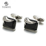 Crystal Angel Wings Cufflinks XK18S365 Formal Dress Shirt Wedding Cuff Links