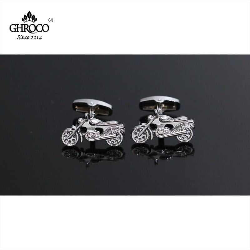 Motorcycle & Airplane Cufflink Gift for Business Men