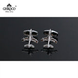Motorcycle & Airplane Cufflink Gift for Business Men