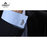 Motorcycle & Airplane Cufflink Gift for Business Men