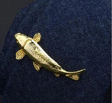 Copper Feather Tie Clip Men's Business Bass Fancy
