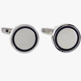 Rim Round Cuff Links Father's Gift Birthday Cuff Links