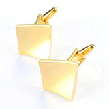 Classic Metal Cufflinks French Shirt Curved Work Jewelry