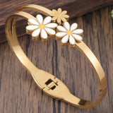 Tree of Life Stainless Steel Bangle Bracelet