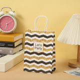 Handle Paper Storage Gift Bag for Birthday Party Favor