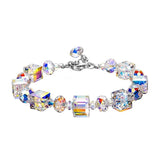 Austrian Sugar Cube Crystal 8mm Jewelry Set