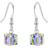 Austrian Sugar Cube Crystal 8mm Jewelry Set