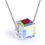 Austrian Sugar Cube Crystal 8mm Jewelry Set