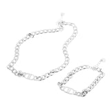 Thick Chain D Letter Necklace Bracelet Hip Hop Jewelry