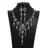 Vintage Pirate Skeleton Skull Necklace Pendant