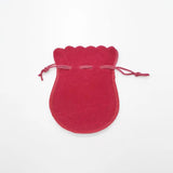 10Pcs Gourd Velvet Pouch Round Flannel Gift Bag Small Drawstring Jewelry
