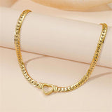 316L Stainless Steel Love Heart Pendant Necklace High Jewelry Gift