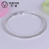 Silver Plated Punk Style Wedding Jewelry Set S214