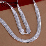 Silver Plated Punk Style Wedding Jewelry Set S214