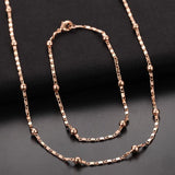585 Rose Bracelet Carving Smart Chain Bracelet for Men and Women