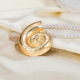 ZAA Conch Necklace Vintage Metal Pendant Necklace for Women
