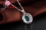 925 Silver Crystal Bridal Wedding Jewelry Set for Women