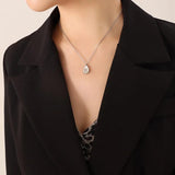 Avocado Droplet Jewelry Set Stainless Steel Accessories