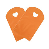50pcs 13x21cm Plastic Gift Bags for Jewelry Candy Packaging
