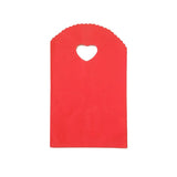 50pcs 13x21cm Plastic Gift Bags for Jewelry Candy Packaging